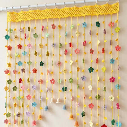Floral Bags & Curtain Decor Crochet Pattern