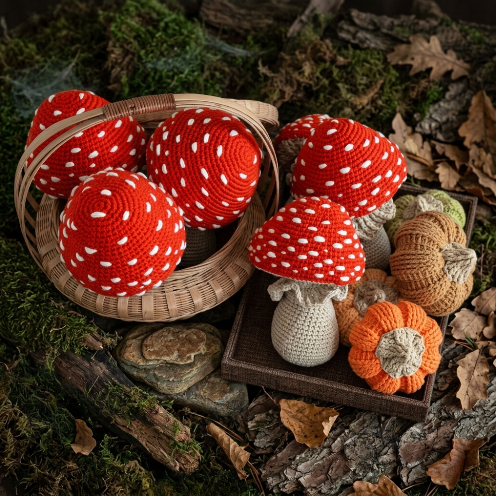 Mushroom Crochet Pattern