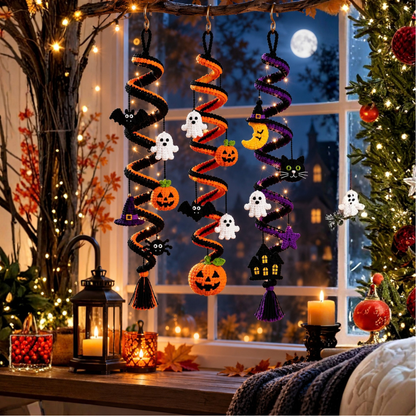 Halloween Crochet Spiral Pattern