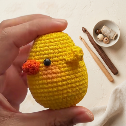 Chick in Egg Crochet Pattern