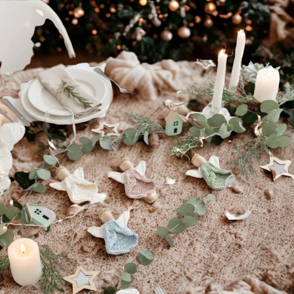 Angel Christmas Ornament Crochet Pattern