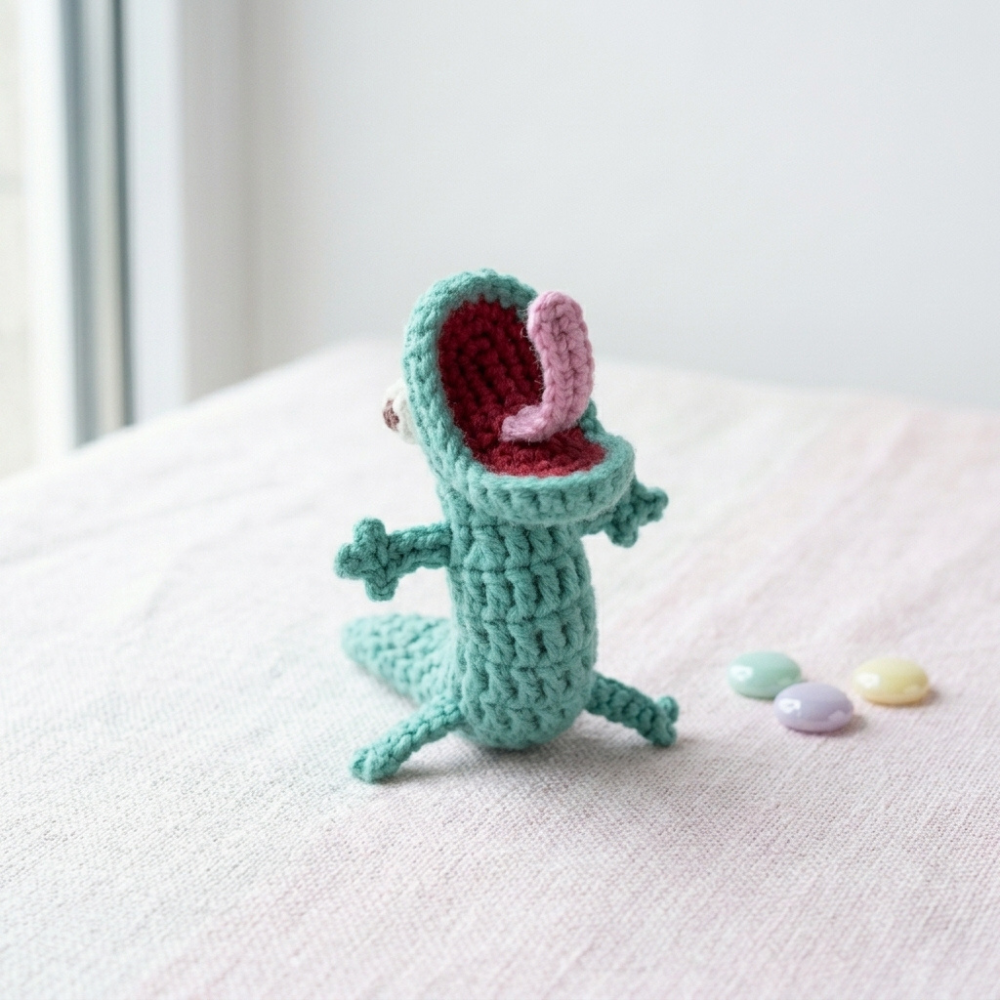 Cute Funny Lizard Crochet Pattern