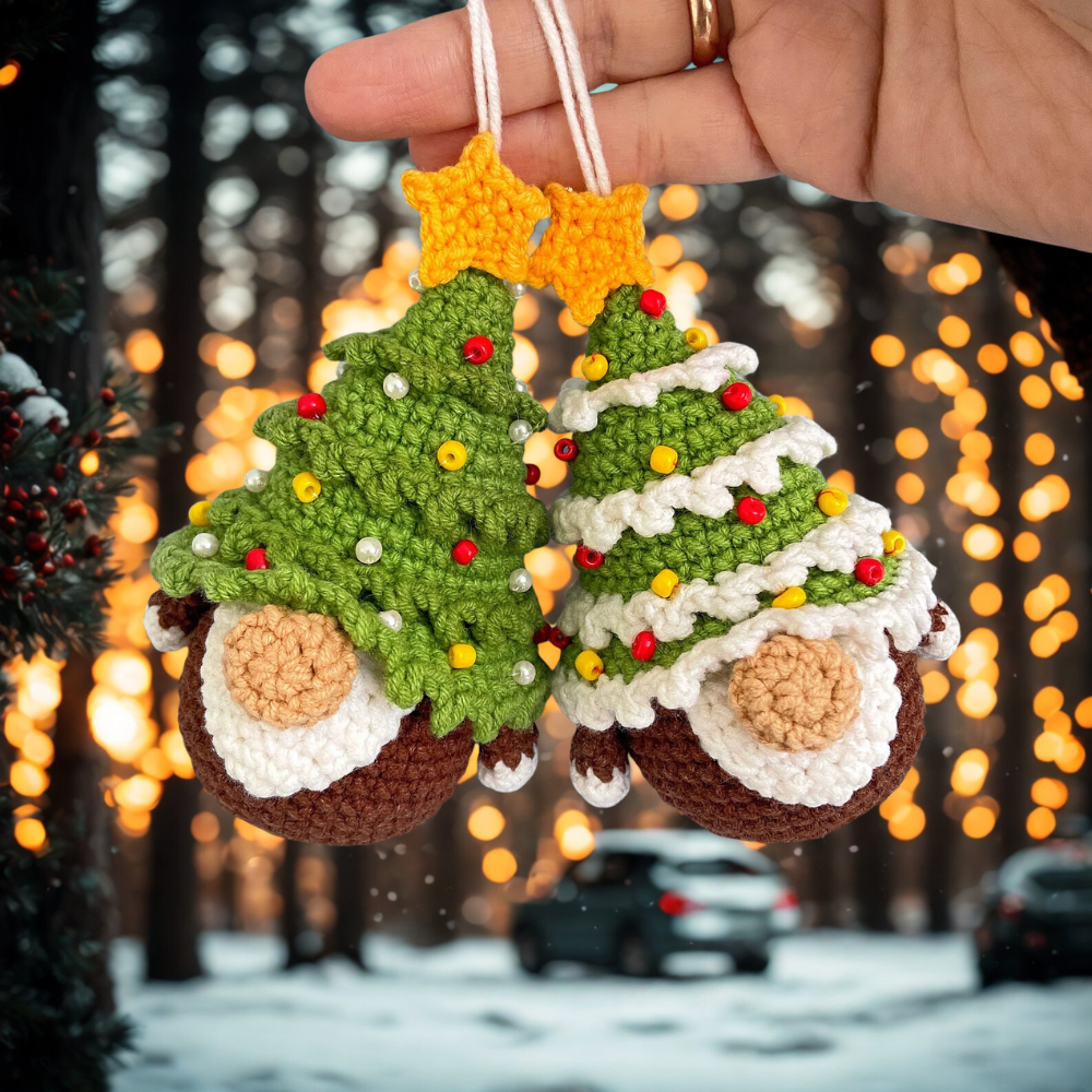 Trees Ornament Christmas Crochet Pattern