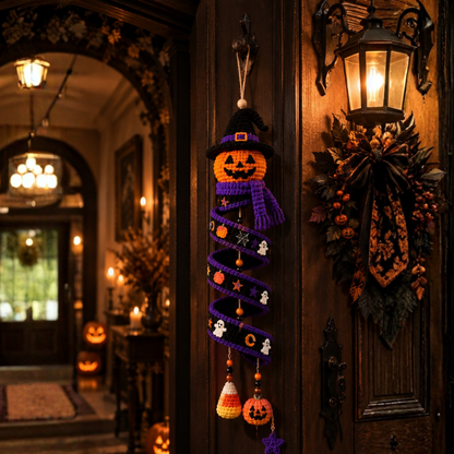 Halloween Pumpkin Spiral Crochet Pattern