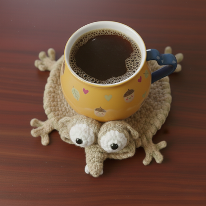 Scrat Coaster Crochet Pattern