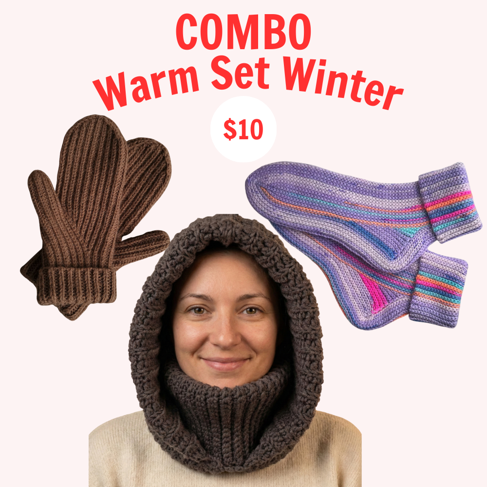 Warm Winter Set Crochet Pattern