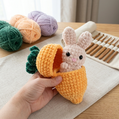 The Bunny's Secret Carrot House