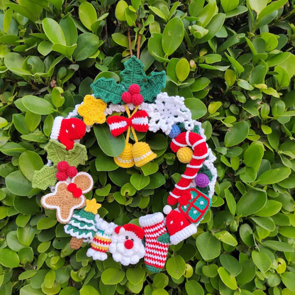 Christmas Wreath Crochet Pattern