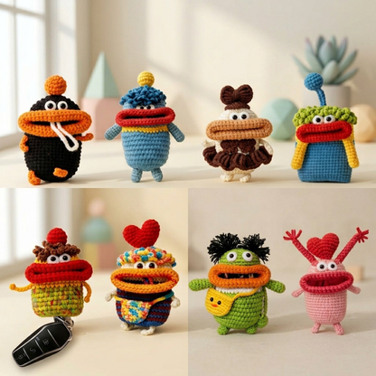 9 in 1 Monster Gang Amigurumi Crochet Pattern