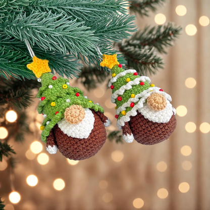 Trees Ornament Christmas Crochet Pattern