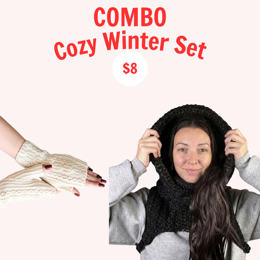 Cozy Matrixx Hood Winter Set Crochet Pattern