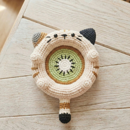 Cute Animal Fruit Coaster Crochet Pattern