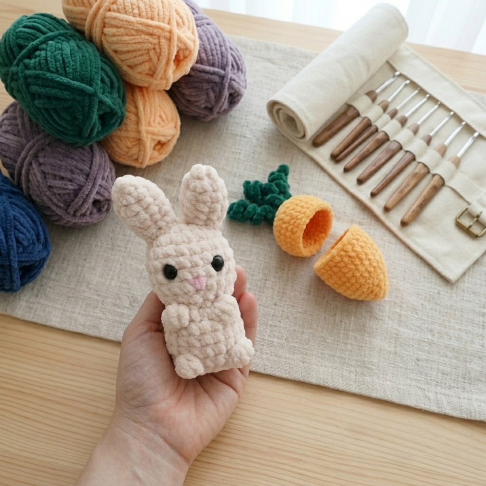 The Bunny's Secret Carrot House