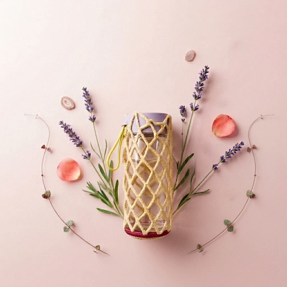 Apple Bottle Holder Crochet Pattern