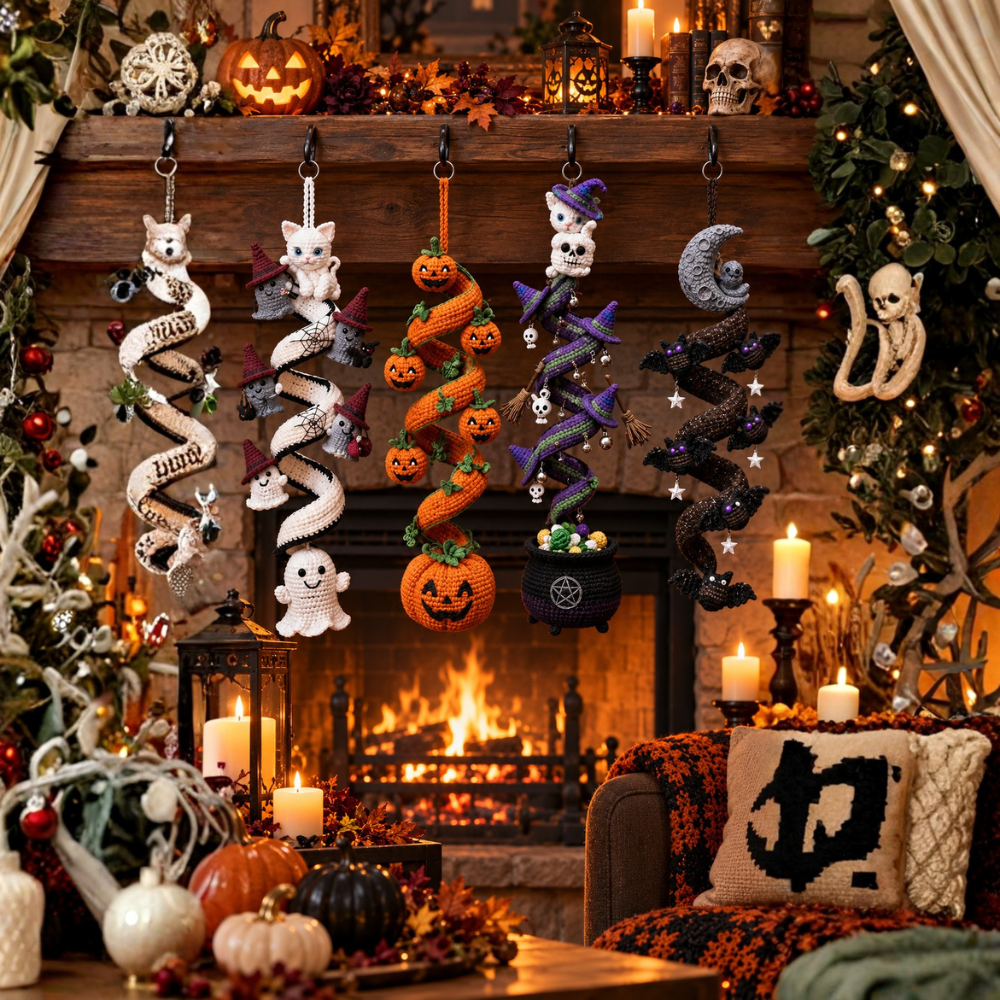 4in1 Hanging Crochet Halloween Pattern