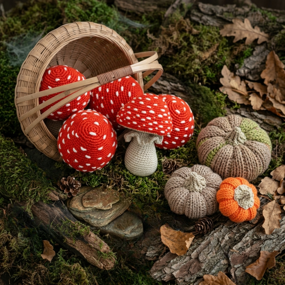 Mushroom Crochet Pattern