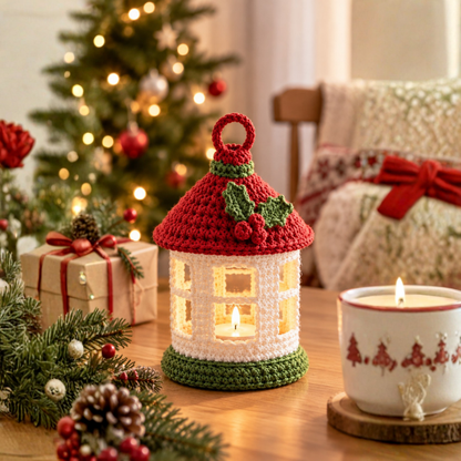 Mini Christmas Lantern Crochet Pattern