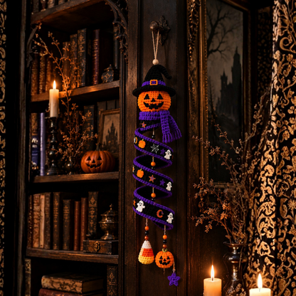 Halloween Pumpkin Spiral Crochet Pattern