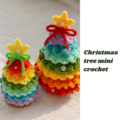 Combo Christmas Tree Forest Crochet Pattern