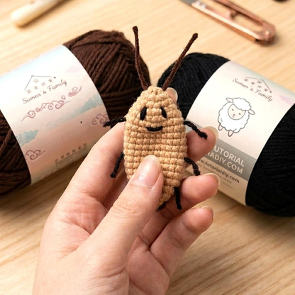 Cockroach Crochet Pattern