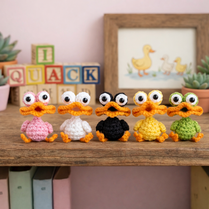 Combo Animal Keychain Amigurumi  Bag Charms Crochet Pattern
