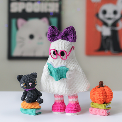 Pumpkin Witch Gosts Crochet Pattern