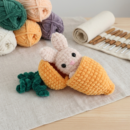 The Bunny's Secret Carrot House