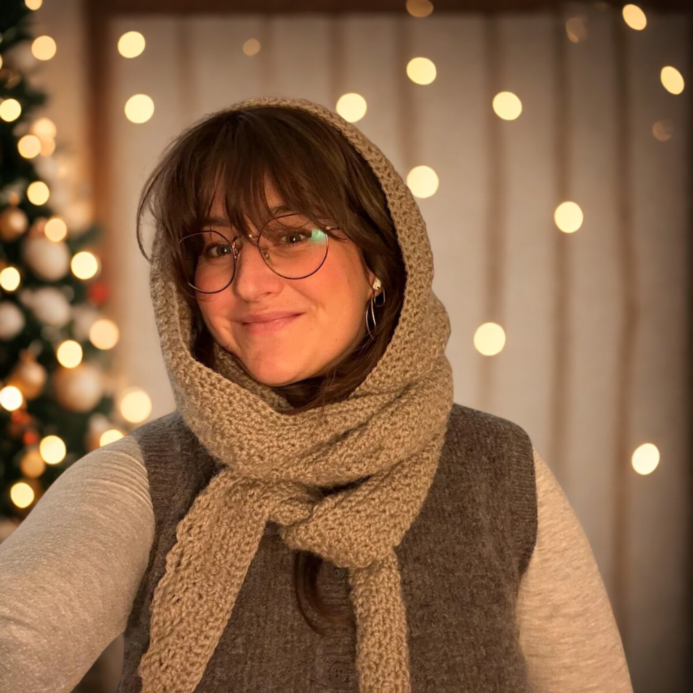Hooded Scarf Crochet Pattern