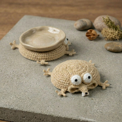 4 in 1 Amigurumi Animal Coaster Crochet Pattern
