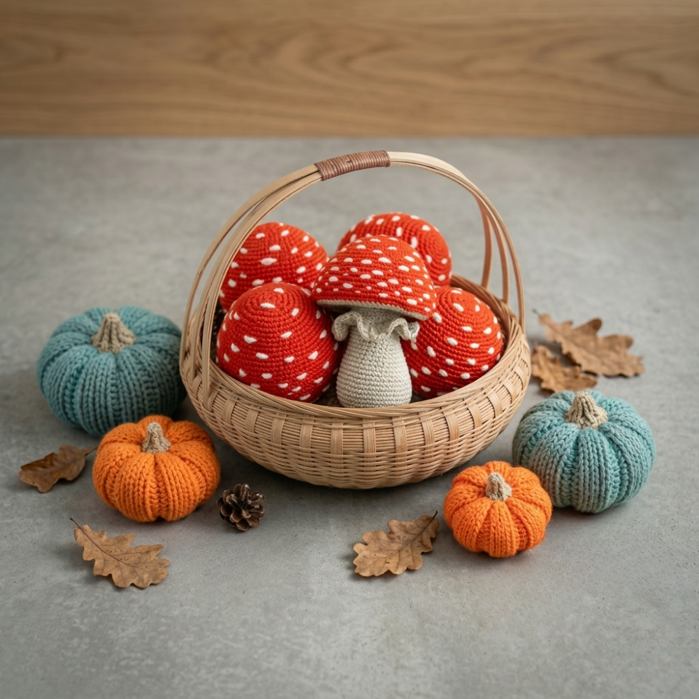 Mushroom Crochet Pattern