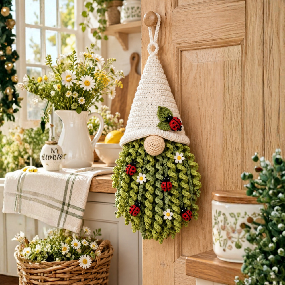 Crochet Christmas Tree Gnome Pattern