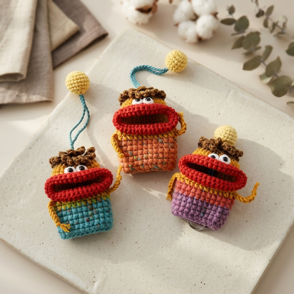 9 in 1 Monster Gang Amigurumi Crochet Pattern
