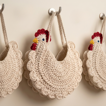 Chicken Bag Crochet Pattern