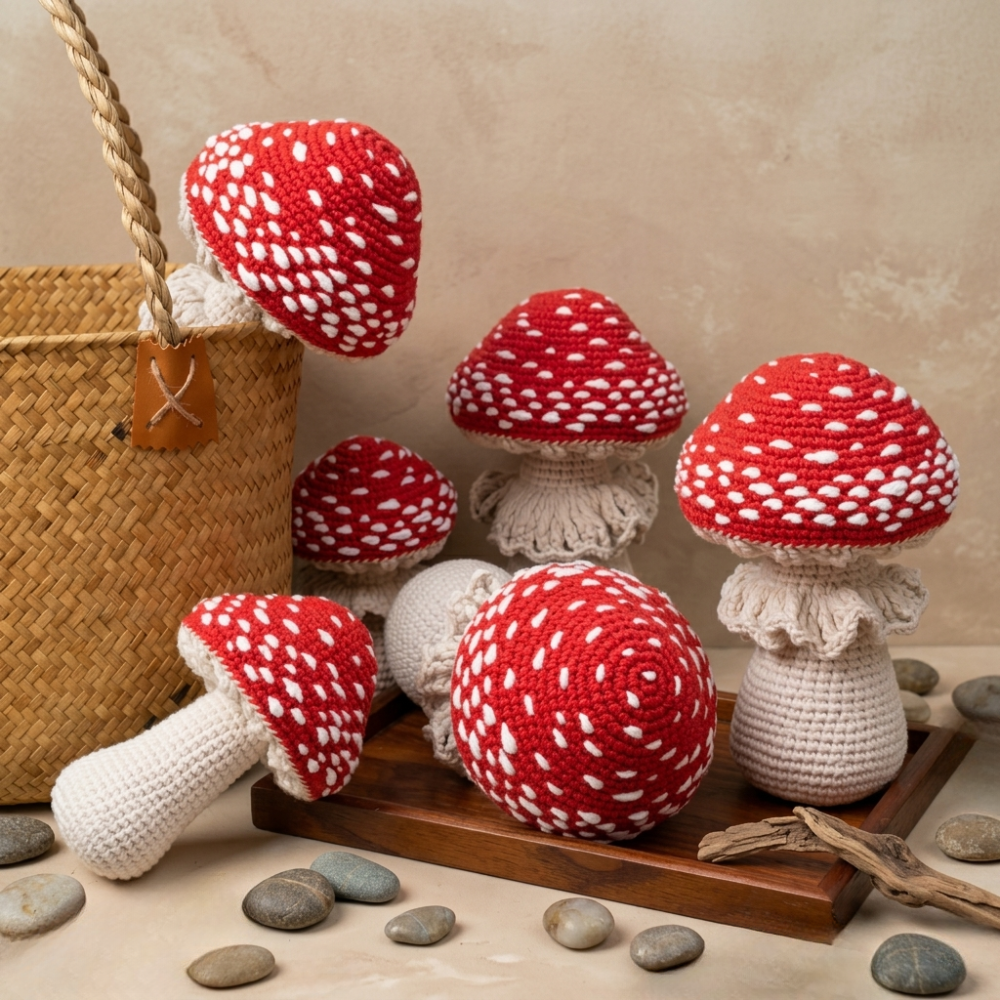 Mushroom Crochet Pattern