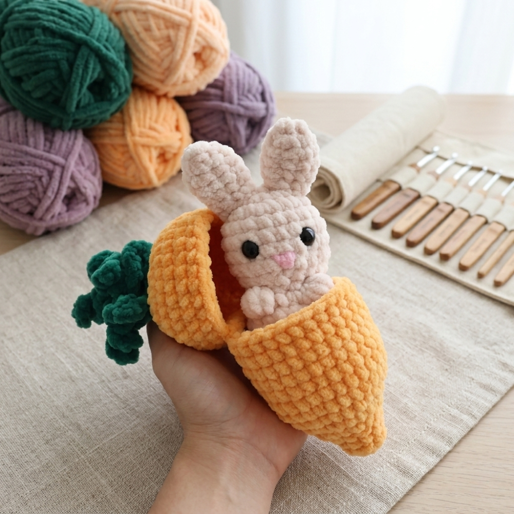 The Bunny's Secret Carrot House