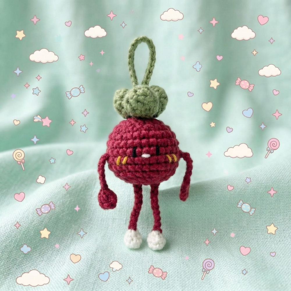 6In1 Mini Fruit Crochet Pattern