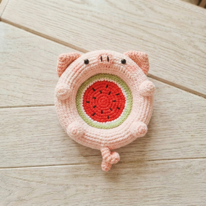 Cute Animal Fruit Coaster Crochet Pattern