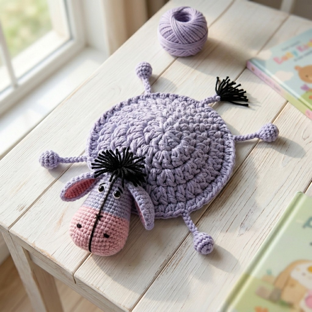 22-in-1 Animal Coaster Crochet Pattern Set