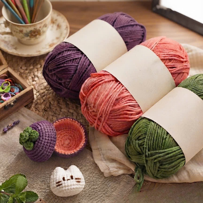 Combo Fruit Cat Crochet Pattern