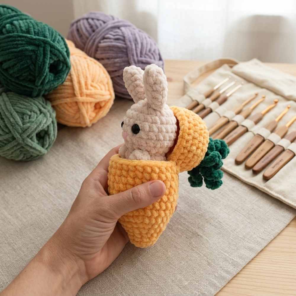 The Bunny's Secret Carrot House