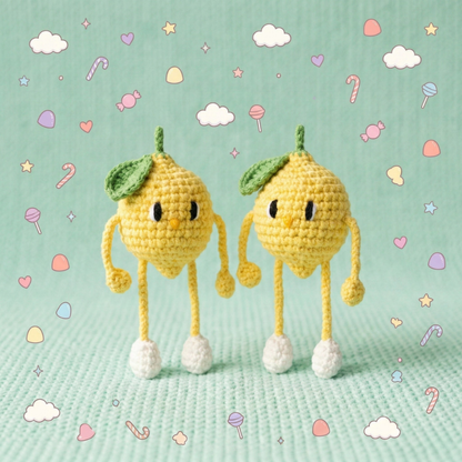 6In1 Mini Fruit Crochet Pattern
