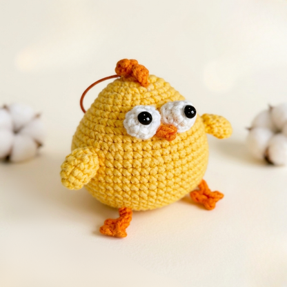 5-in-1 Chick Amigurumi Crochet Pattern Bundle