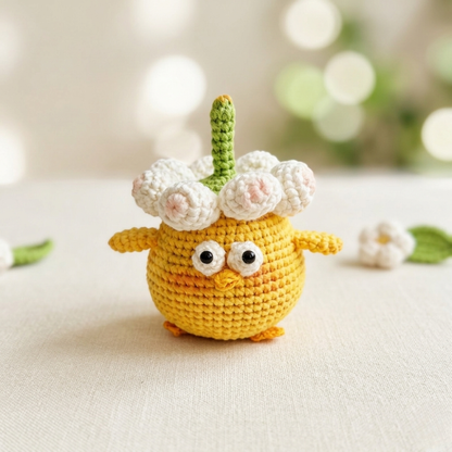 5-in-1 Chick Amigurumi Crochet Pattern Bundle