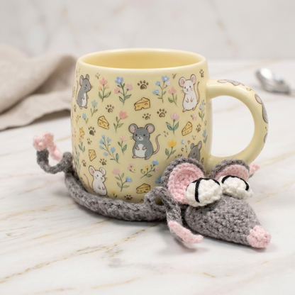 4 in 1 Amigurumi Animal Coaster Crochet Pattern