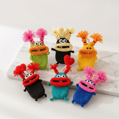 9 in 1 Monster Gang Amigurumi Crochet Pattern