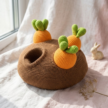 3 in 1 Carrot Pulling Toy for KidsCrochet Pattern