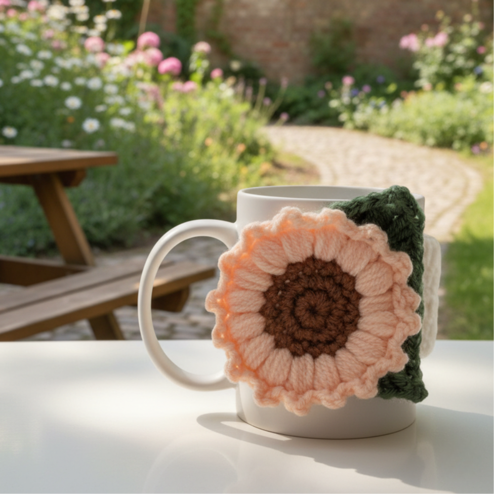 Sun Flower Crochet Pattern