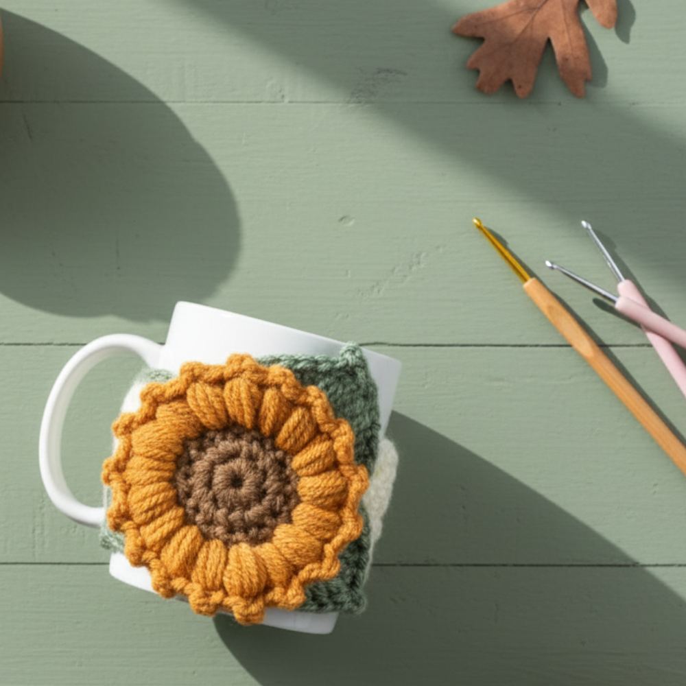 Sun Flower Crochet Pattern